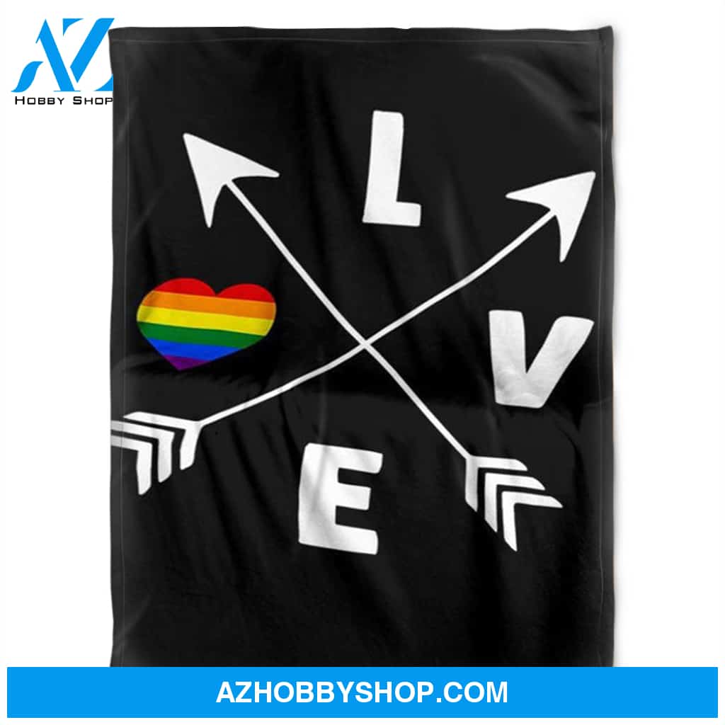 LGBT Blanket , Gay Blanket, Soft Blanket,Fleece Banket.Home Decor Bedding Couch Sofa Soft and Comfy Cozy