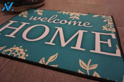 LGBT Doormat In Our Home Love Wins, LGBT Doormat, LGBT Gift, Lgbt Pride Doormat, Custom Doormat