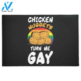LGBT - Funny Chicken Nuggets Doormat Welcome Mat House Warming Gift Home Decor Funny Doormat Gift Idea