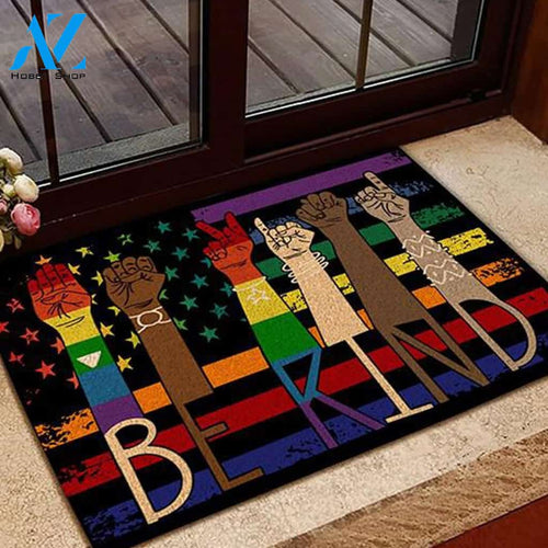 LGBT Indoor and Outdoor Doormat Warm House Gift Welcome Mat Gift for Friend Family, Gift For Couple