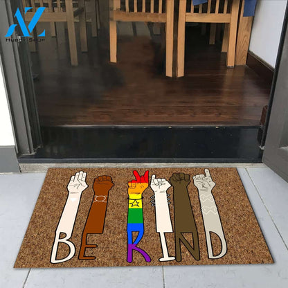 LGBT Pride Be Kind Doormat