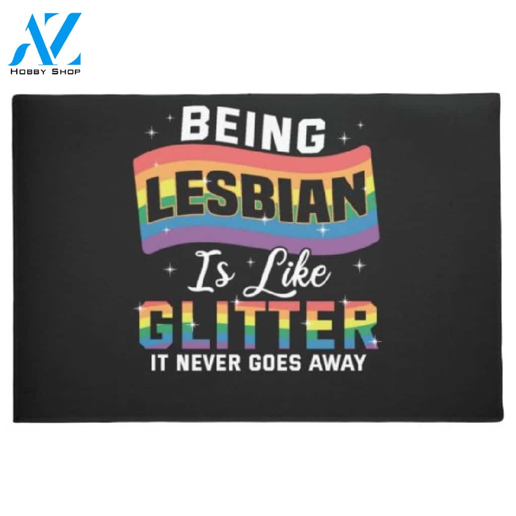 LGBT Pride - Gay Lesbian Gay Gift Doormat Welcome Mat House Warming Gift Home Decor Funny Doormat Gift Idea