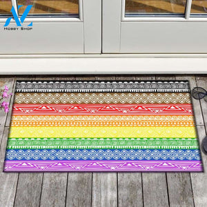 LGBT Pride - The Philadelphia Flag Doormat 