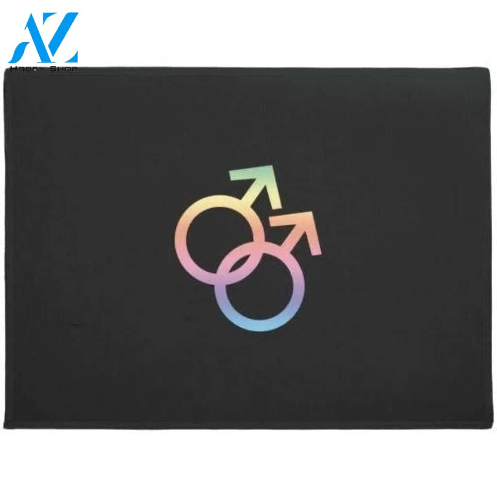 Lgbt Symbol Doormat