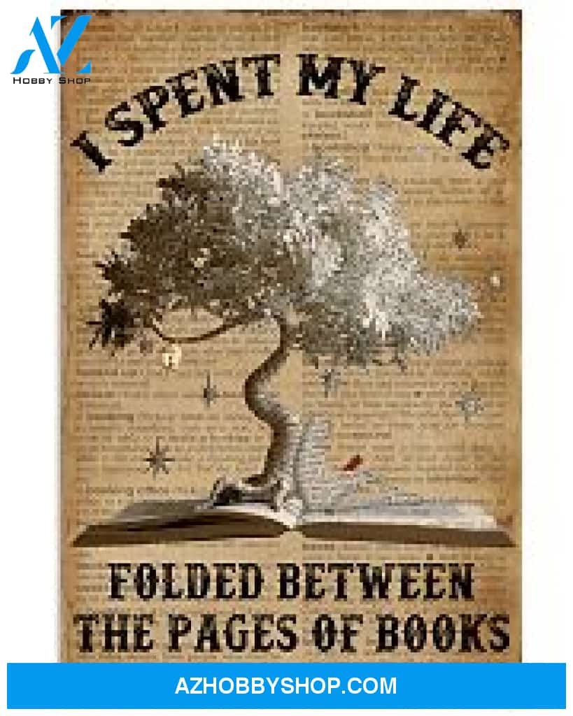 Librarian Poster The Pages Of Books Wall Decor