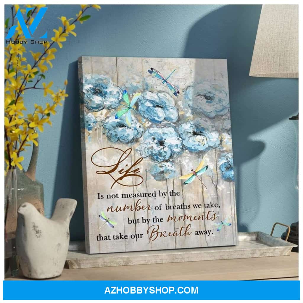 Life Dragonfly Wall Art Canvas