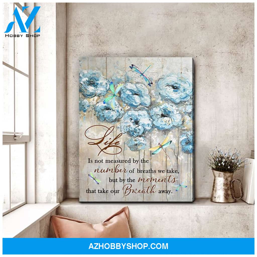 Life Dragonfly Wall Art Canvas