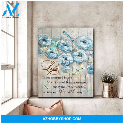 Life Dragonfly Wall Art Canvas