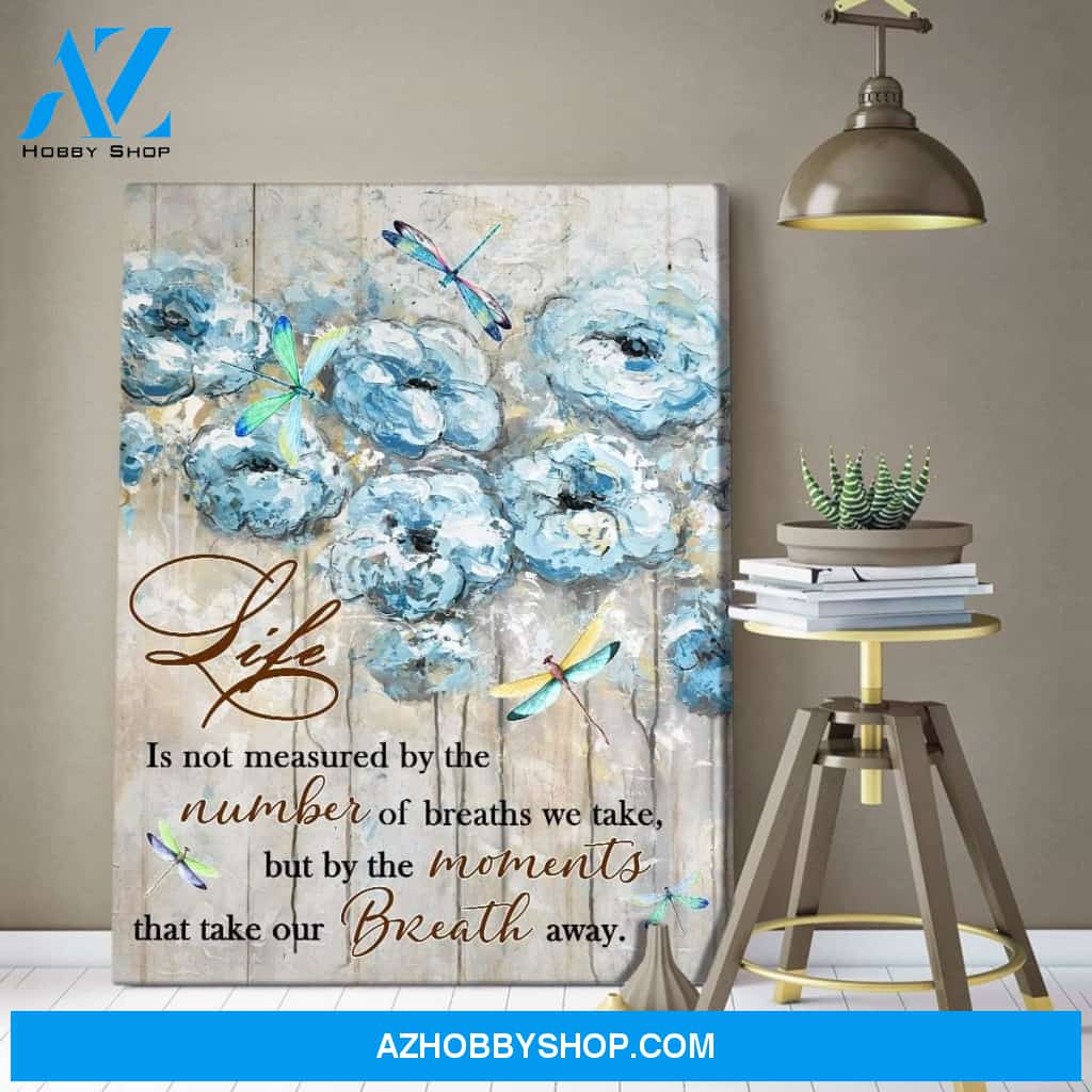 Life Dragonfly Wall Art Canvas