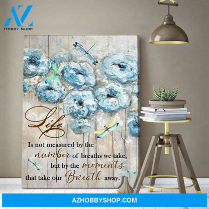 Life Dragonfly Wall Art Canvas