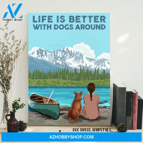 Life is better - Personalized Custom Canvas