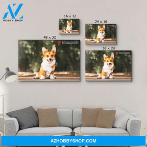 Life Is Better With Dog - Personalized Custom Canvas