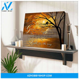 Light for the way Bird Canvas Wall Art Decor