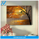 Light for the way Bird Canvas Wall Art Decor