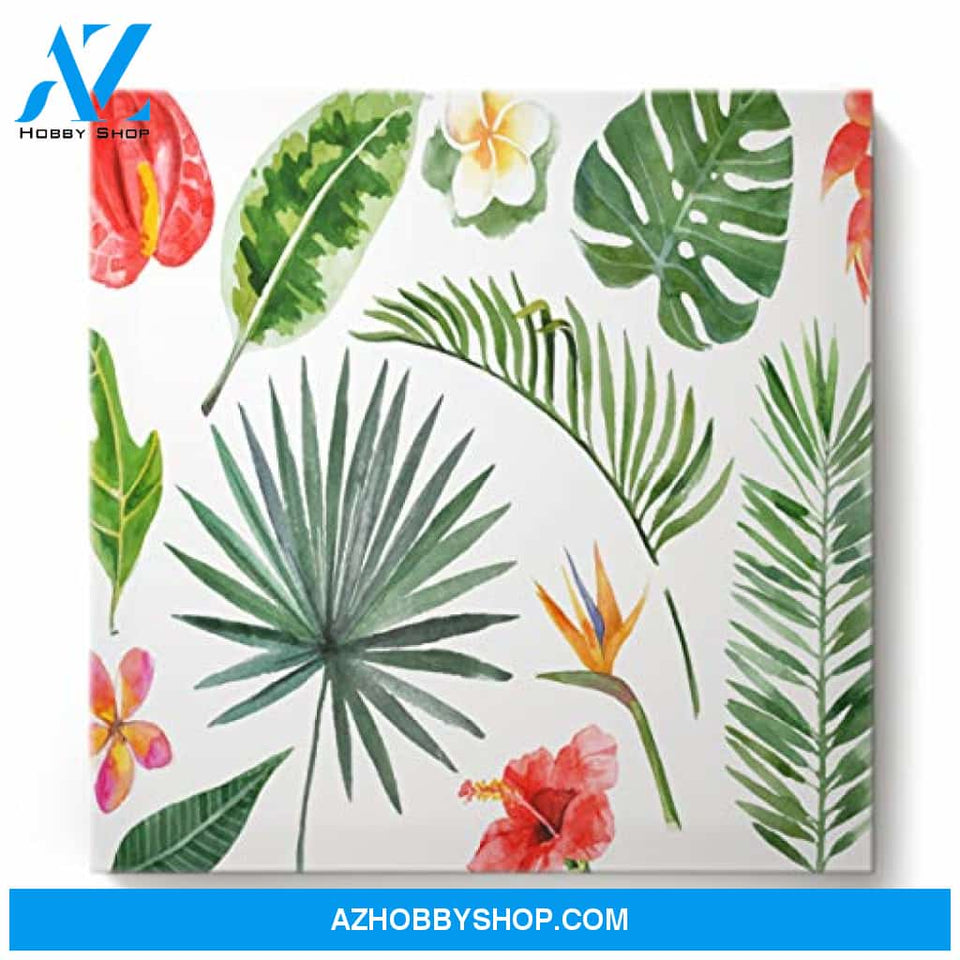 Lilac Flower With Butterfly – Landscape Canvas