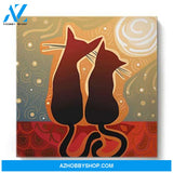 Lilac Flower With Butterfly – Landscape Canvas