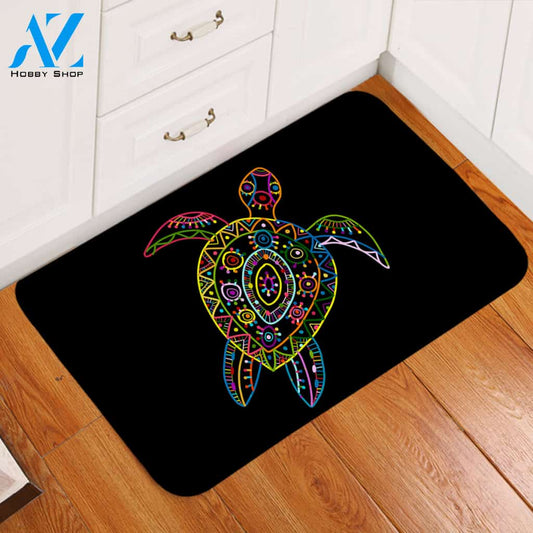 Lined Turtle Door Mat