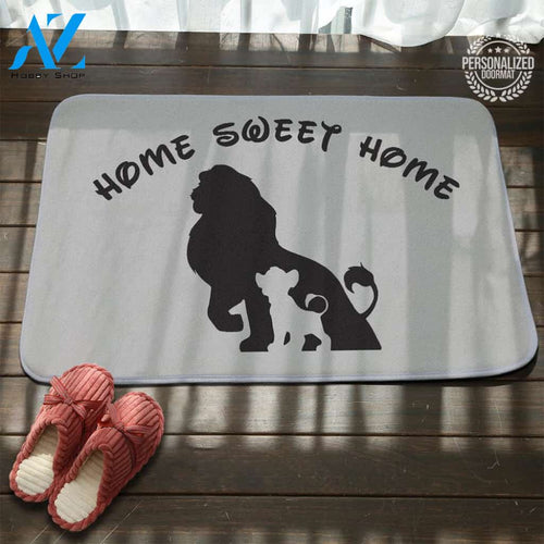 Lion King Home Sweet Home Doormat