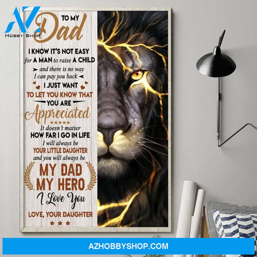Lion Poster Vertical Poster