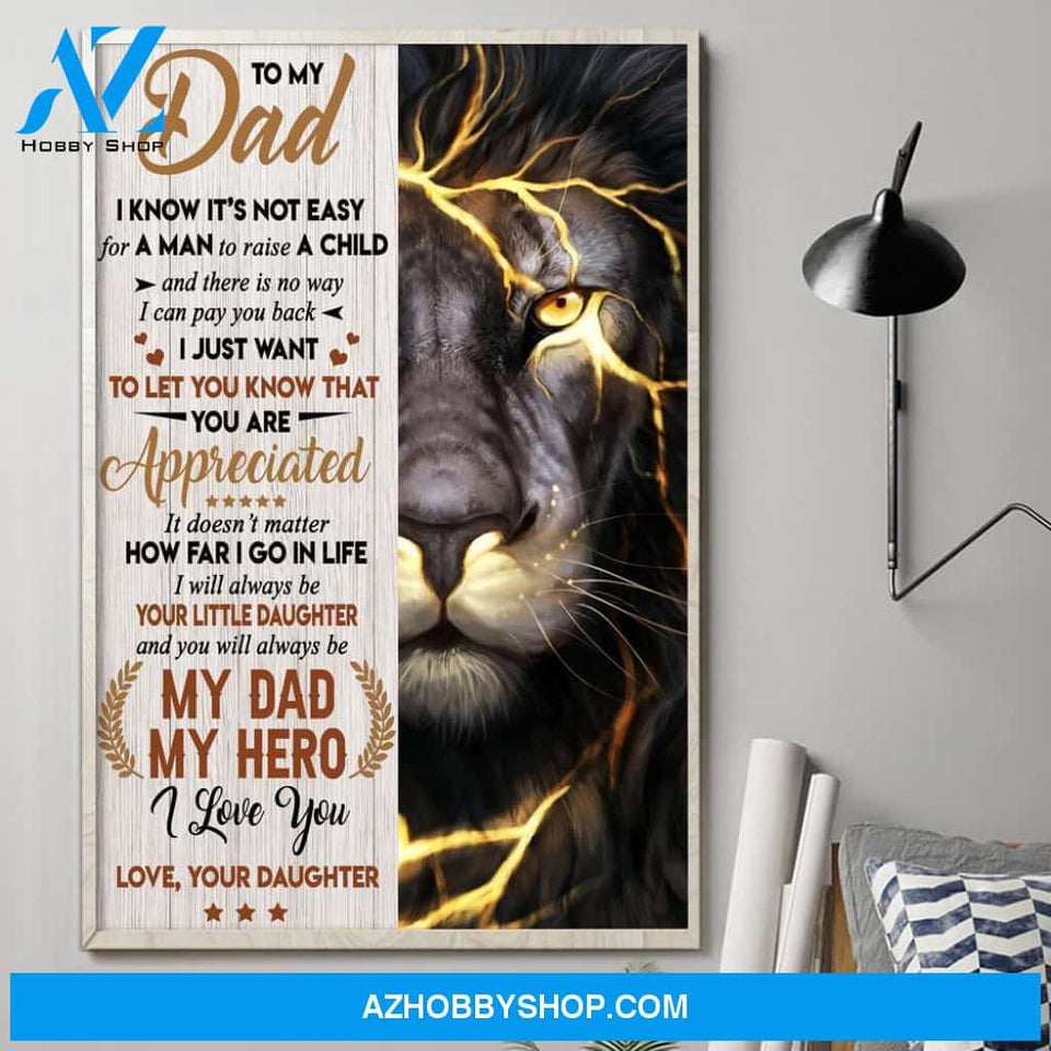 Lion Poster Vertical Poster