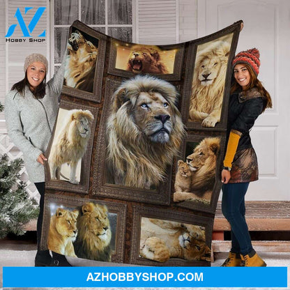 Lions 3D Fleece Blanket