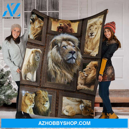 Lions 3D Fleece Blanket