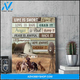 Live It Labrador Retrievers Canvas Wall Art Farmhouse Decor