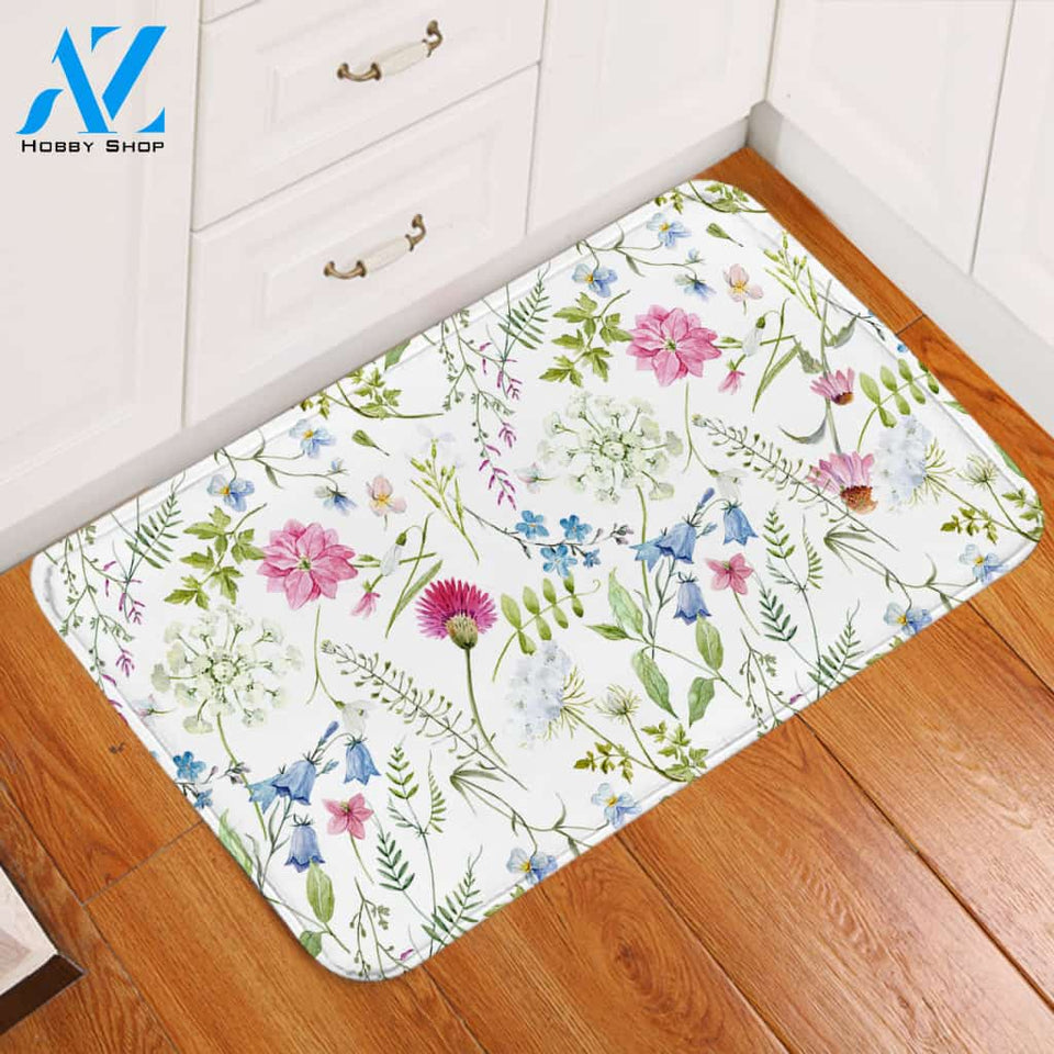 Lively Plant Door Mat