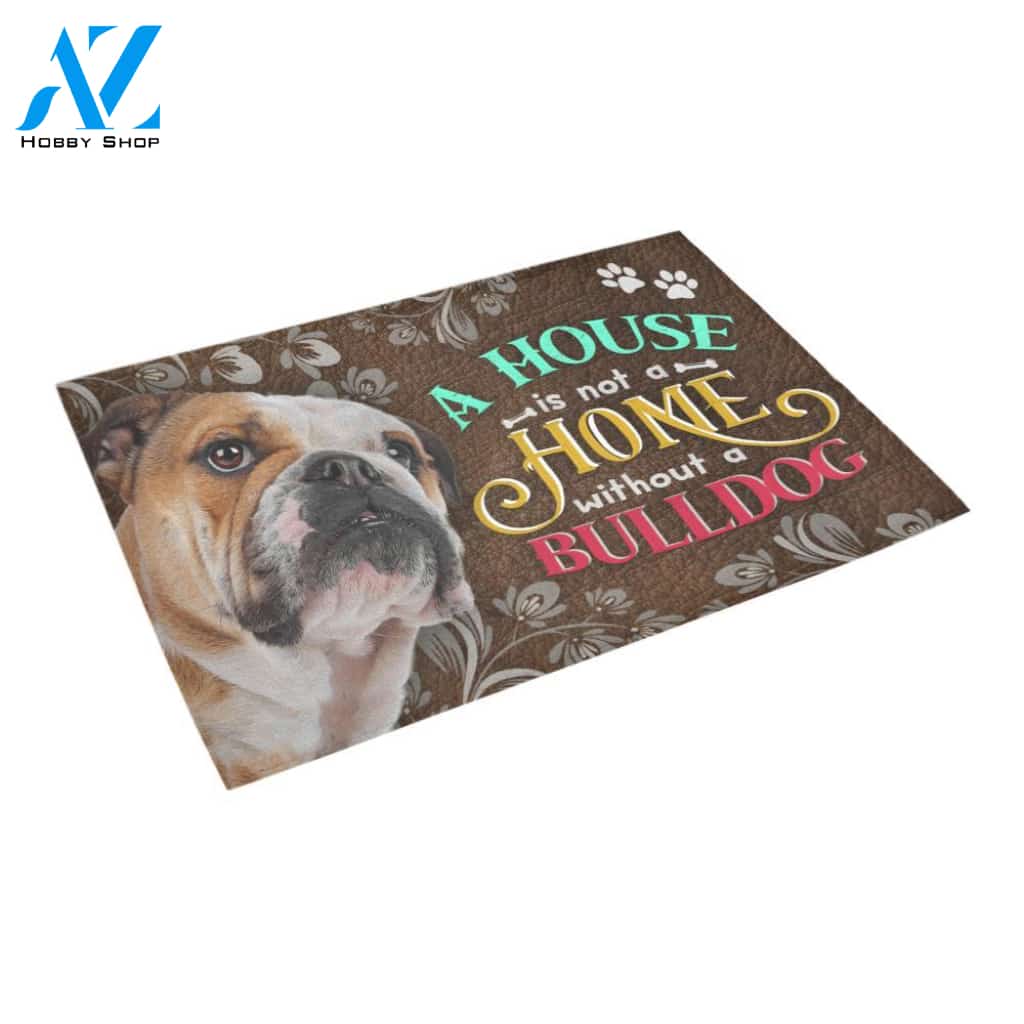 ll 5 bulldog home doormat | WELCOME MAT | HOUSE WARMING GIFT