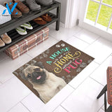 ll 5 pug home doormat | WELCOME MAT | HOUSE WARMING GIFT