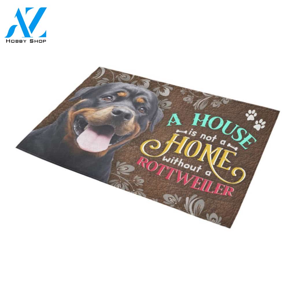 ll 5 rottweiler home doormat | WELCOME MAT | HOUSE WARMING GIFT