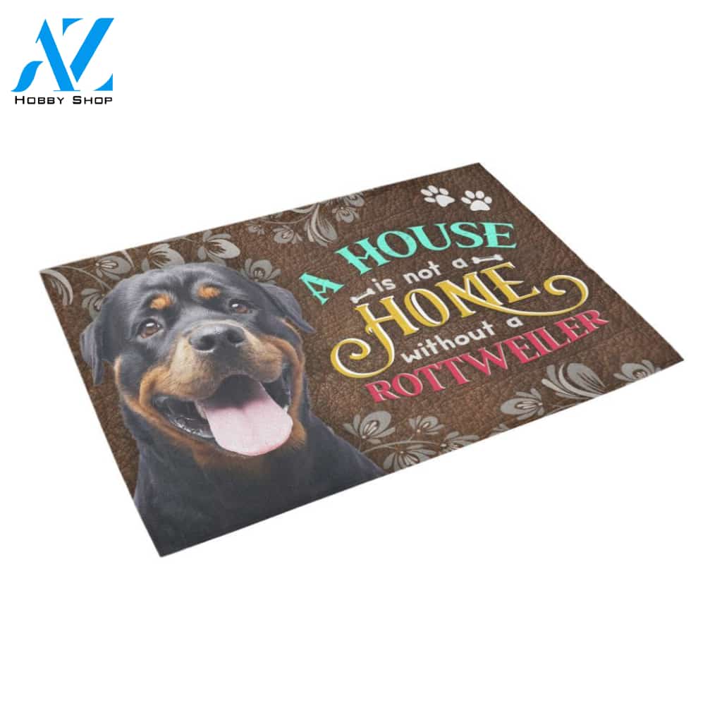 ll 5 rottweiler home doormat | WELCOME MAT | HOUSE WARMING GIFT