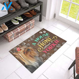 ll 5 yorkie home doormat | WELCOME MAT | HOUSE WARMING GIFT