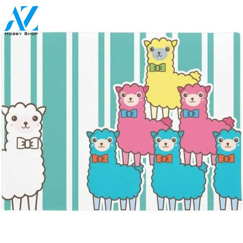 Llamas Or Alpacas? Alpacas Or Llamas? Doormat Welcome Mat House Warming Gift Home Decor Funny Doormat Gift Idea