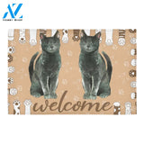 ln 2 cat welcome doormat | WELCOME MAT | HOUSE WARMING GIFT