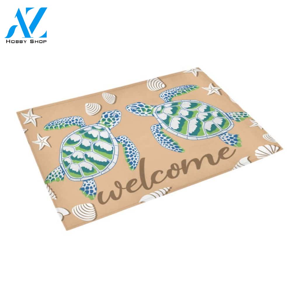 ln 2 turtle welcome doormat | WELCOME MAT | HOUSE WARMING GIFT