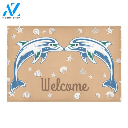 ln dolphin welcome doormat | WELCOME MAT | HOUSE WARMING GIFT
