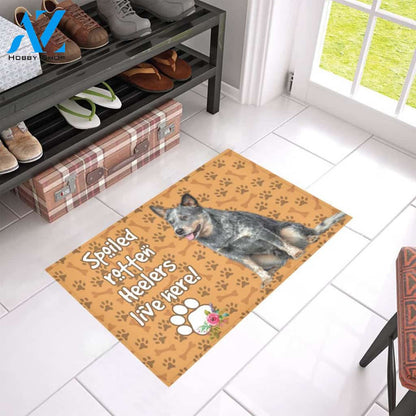 ln heeler spoiled doormat | WELCOME MAT | HOUSE WARMING GIFT