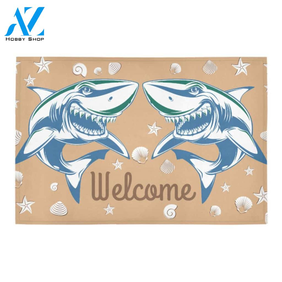ln shark welcome doormat | WELCOME MAT | HOUSE WARMING GIFT