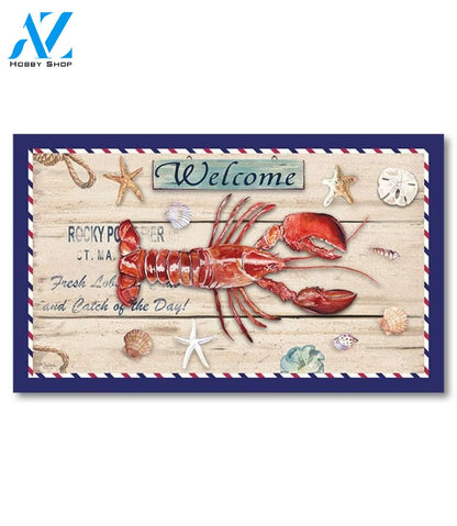 Lobster Doormat - 18" x 30"