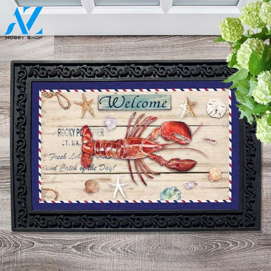 Lobster Doormat - 18" x 30"