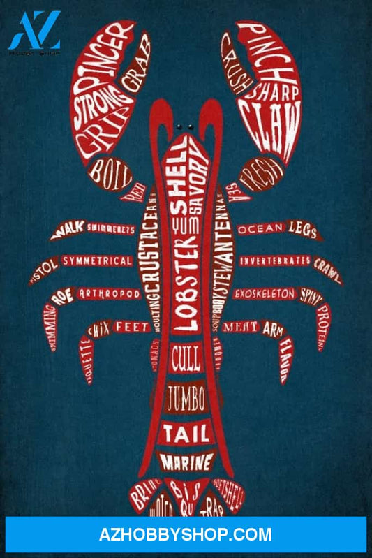 Lobster Red Typography