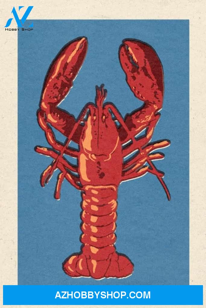 Lobster - Woodblock
