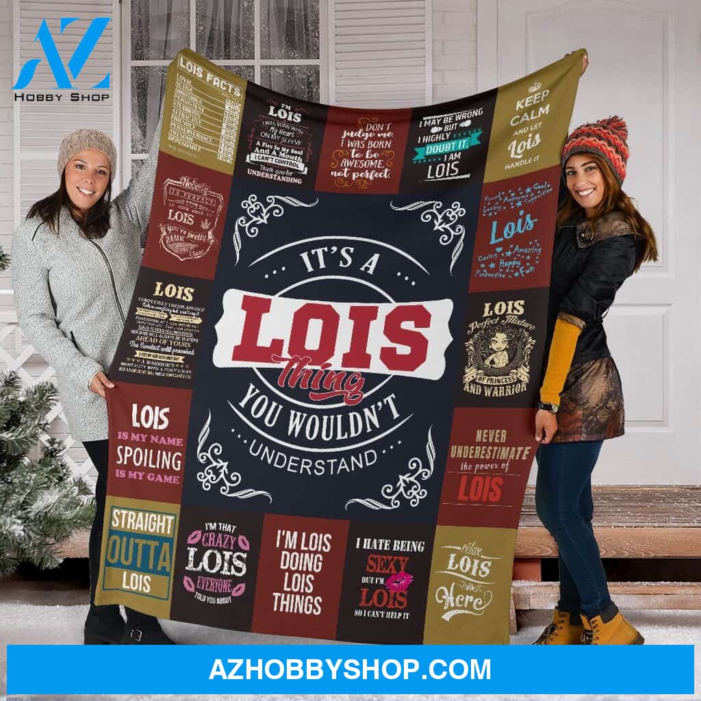 Lois Premium Fleece Blanket