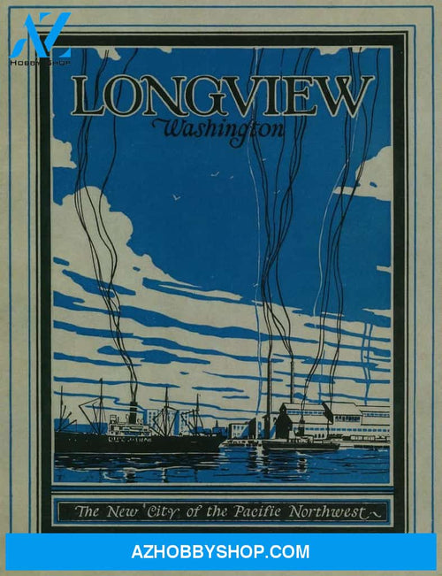 Longview Washington Advertising Poster