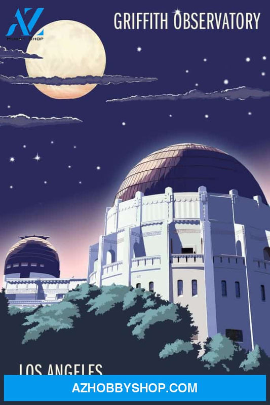 Los Angeles California Griffith Observatory At Night