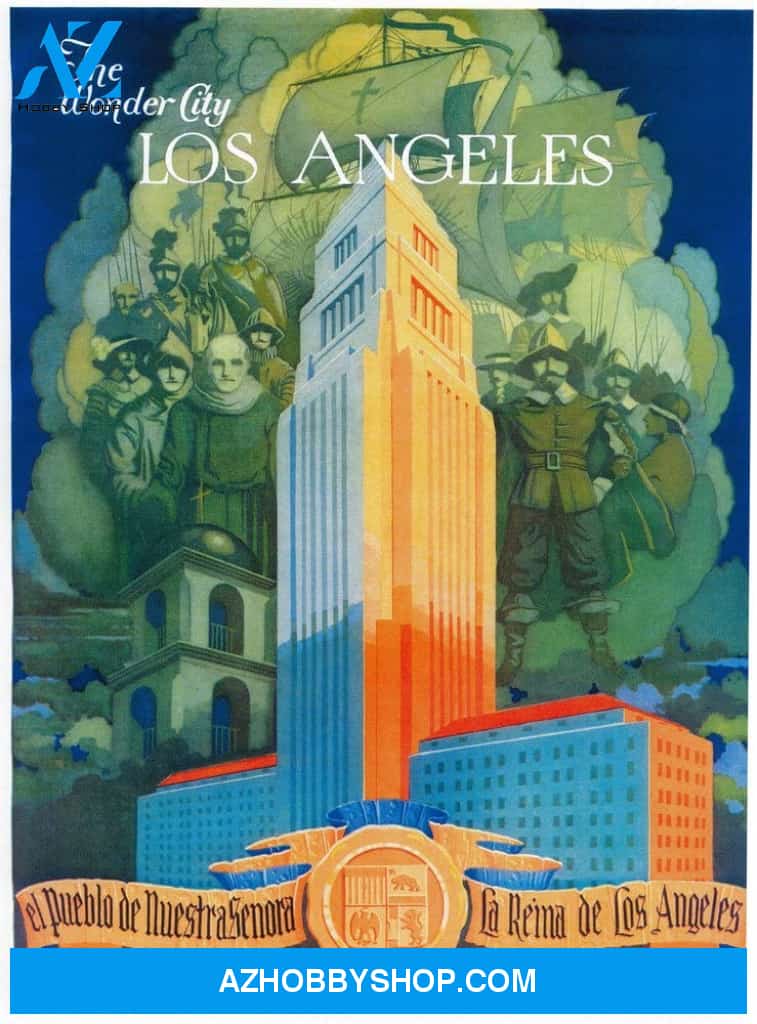 Los Angeles Vintage Promotional Poster