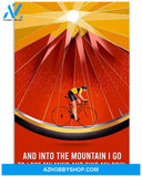 Lose My Mind Find My Soul Cycling Vertical Gift Family Canvas Prints