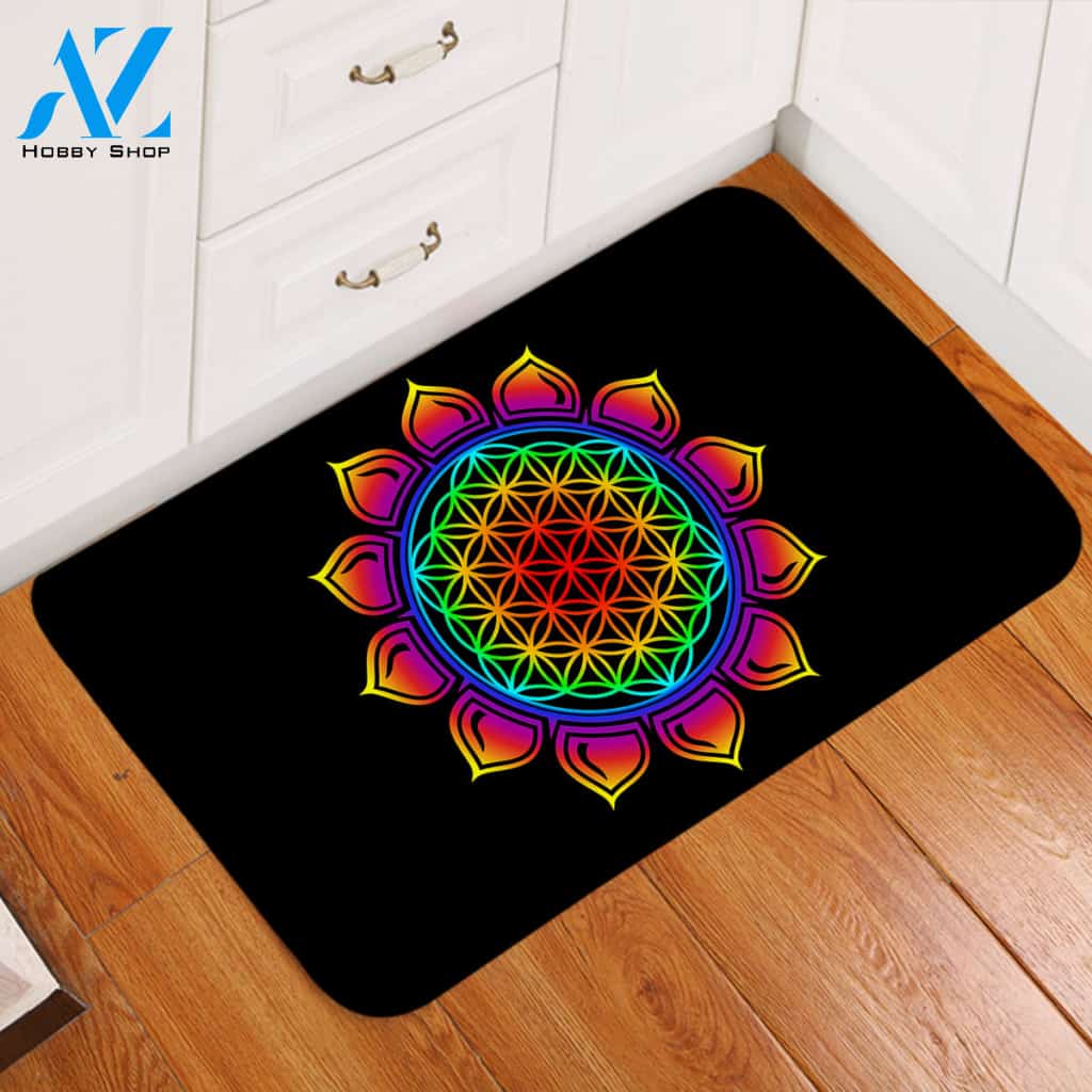 Lotus Design Door Mat