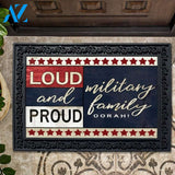 Loud and Proud Military Family - Doormat - 18" x 30"